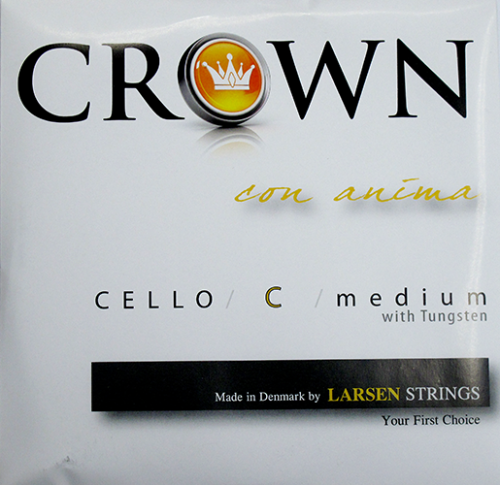 라센 크라운 첼로 C 4번,미디엄 Larsen Crown Cello string C , Medium 텅스텐