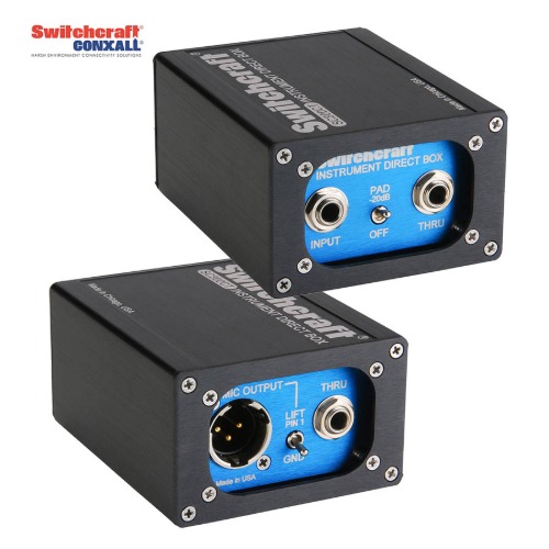 스위치크래프트 SC800CT 다이렉트박스 Switchcraft SC-800CT Instrument Direct Box 1채널,패시브다이렉트박스