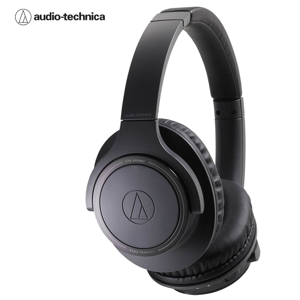 오디오테크니카 SR30BT 블루투스 헤드폰 검정색 Audio-technica ATH-SR30BT Wireless Headphones Black