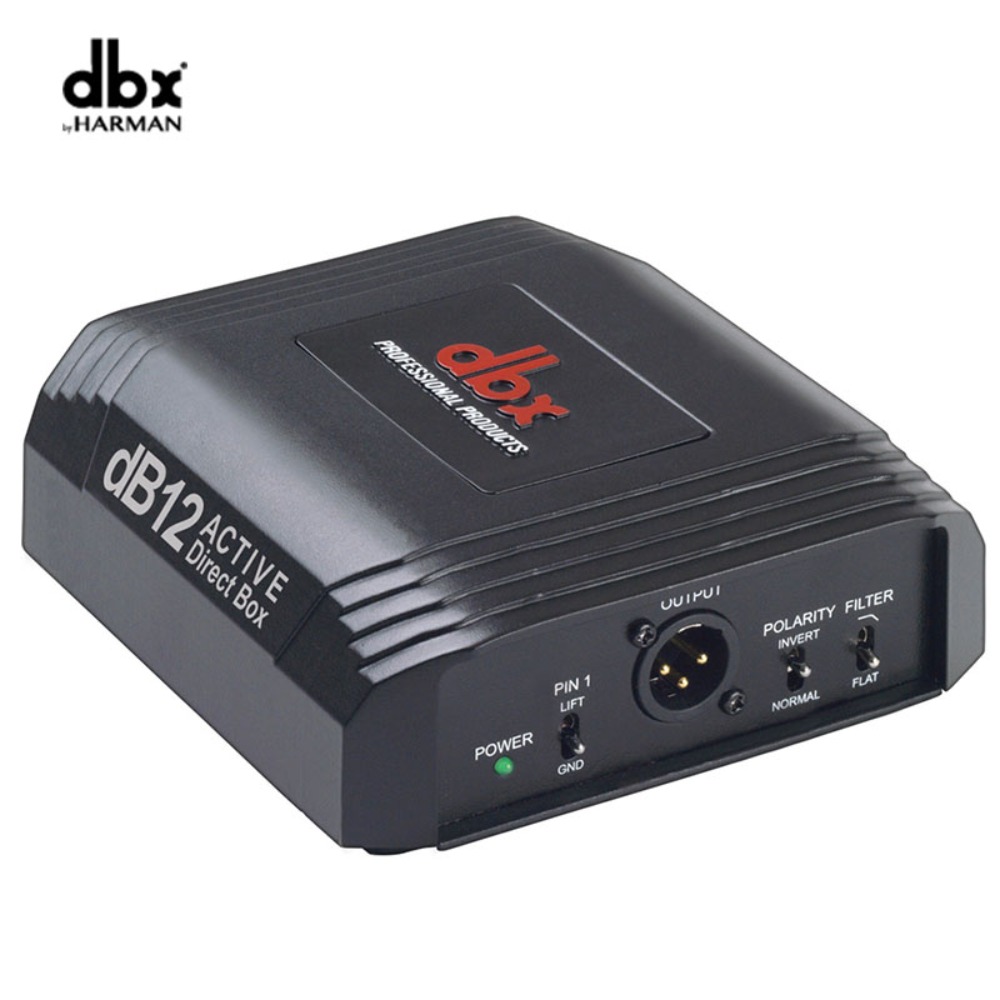 DBX DB12 다이렉트박스 1채널 액티브 DB-12 Active Direct Box 수입정품