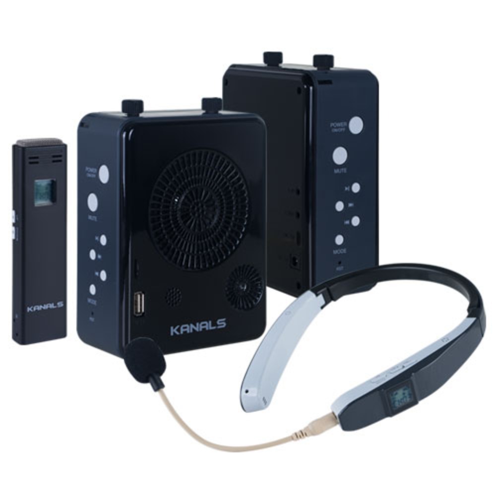 카날스 GK900R 강의용 충전식 무선헤드셋 Kanals GK-900R Wireless 50w 출력
