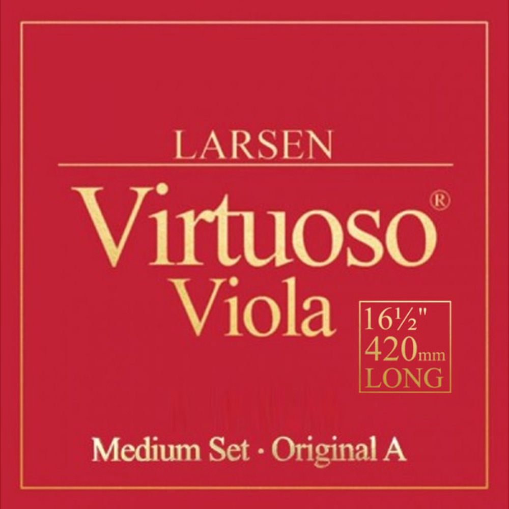 라센 비르투오소 비올라줄세트 롱스케일 Larsen Virtuoso Viola Strings 420mm Longscale 미디엄