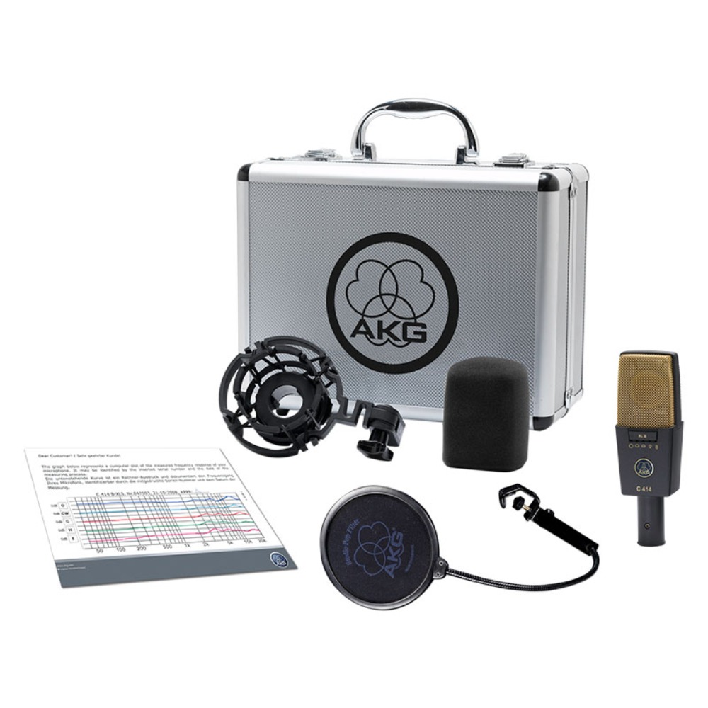 AKG C414 XL2 콘덴서마이크 AKG C-414 XLII Reference multipattern condenser microphone 수입정품