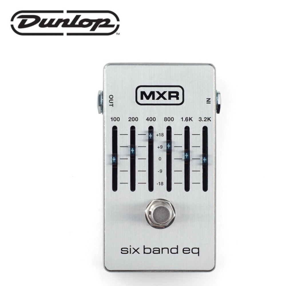 던롭 MXR M109S 식스밴드 그래픽이큐 기타.베이스EQ Dunlop M-109S Six Band EQ