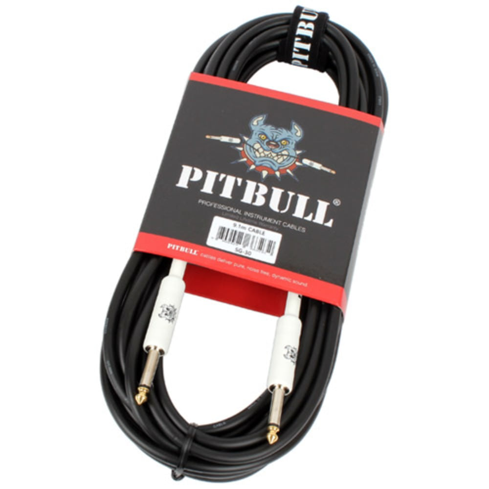 핏불 SG300 3m 악기케이블 1자-1자 플러그 Pitbull SG-300 Guitar&amp;Bass Cable 1-1 55케이블,6.35케이블