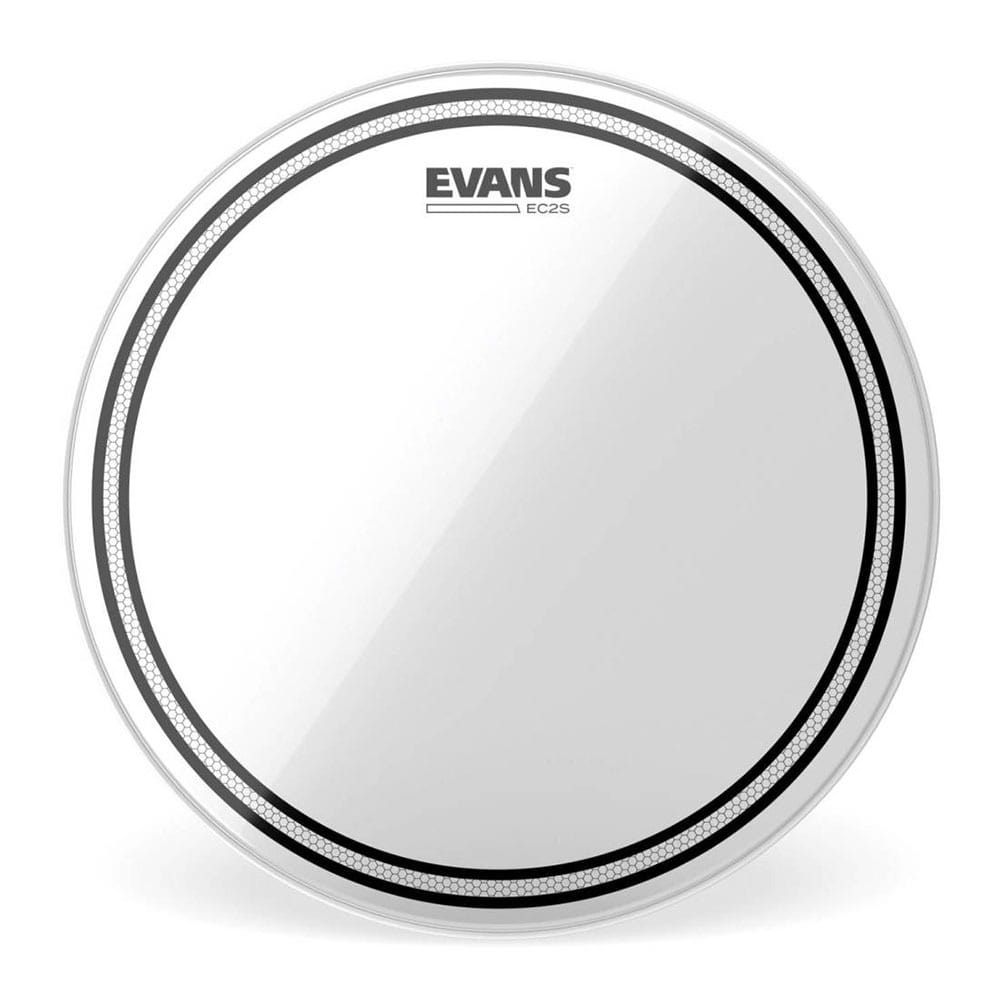 에반스 TT12EC2S 엣지컨트롤 12인치 헤드 투명 이중피 Evans Edge Control 12&quot;