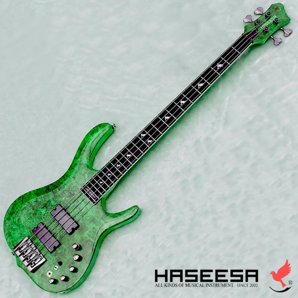 하세이사 범용베이스 프리미엄 스페셜 벌녹색 Haseesa BumYong Premium Special Natural Burlgreen 에보니지판,뮤트스위치