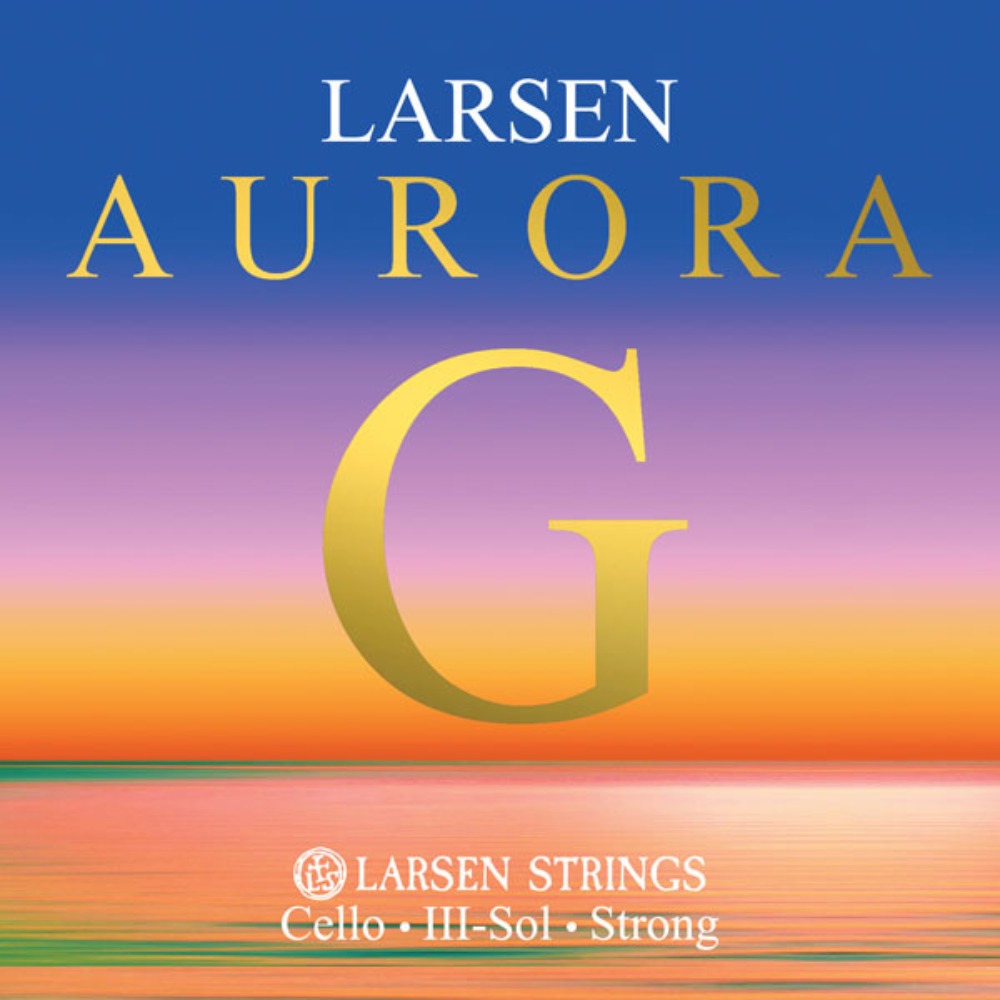 라센 오로라 첼로G 3번줄 미디엄 Larsen Aurora Cello string G , Medium