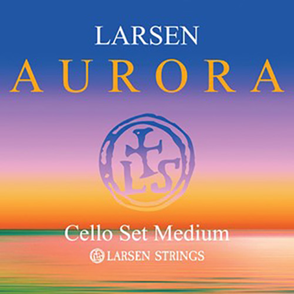 라센 오로라 첼로줄세트 미디엄 Larsen Aurora Cello string ,Medium