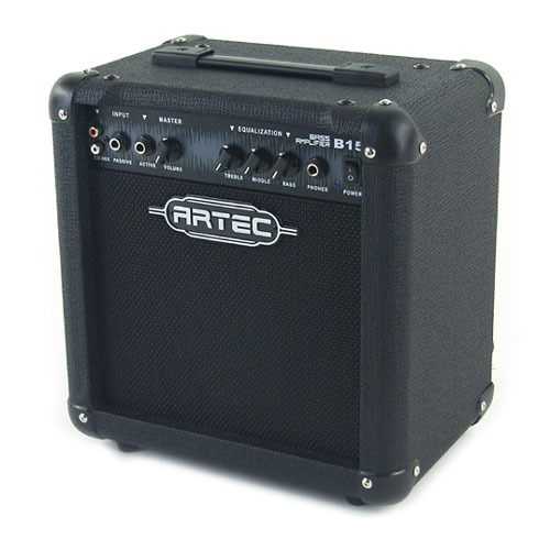 아텍 B15 베이스앰프 Artec B-15 Bass amp 15w,8인치우퍼
