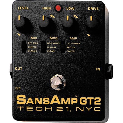 테크21 산스앰프 GT2 Tech21 SansAmp GT-2
