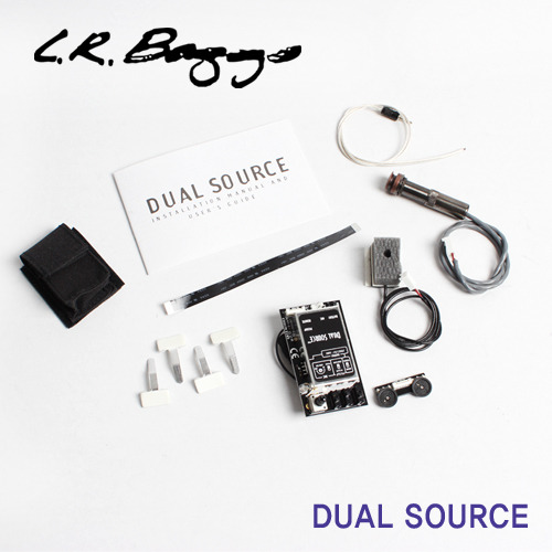 엘알백스 듀얼소스 어쿠스틱기타픽업 L.R.Baggs Dual Source 홀픽업(측판가공없음)/피에조,마이크겸용