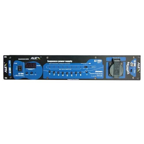 알렉스 AZ800 순차전원분배기 Alex AZ-800 Sequence Power Supply 8채널