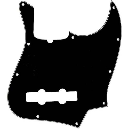 펜더 아메리칸스탠다드 재즈베이스픽가드 10홀 Fender Am Standard J-Bass Pickguard 검정색 