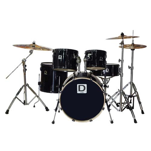 디라인 스탠다드 5기통 퓨전사이즈 드럼세트 DLine Standard 5pc Drum Fusion Set 10,12,14탐,14스네어,20베이스