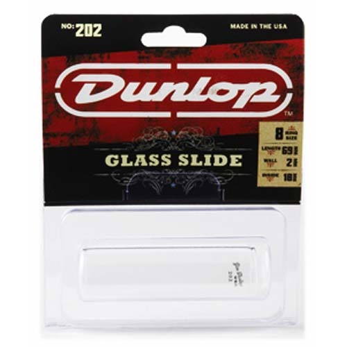 던롭 202 레귤러월 슬라이드바 미디엄사이즈 글라스 Dunlop Regular Wall Glass Slide Medium