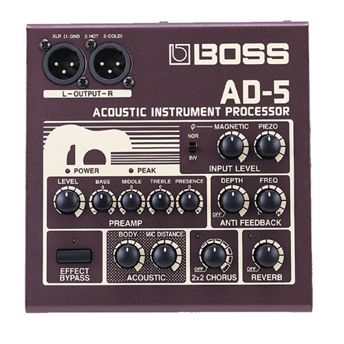 보스 AD5 어쿠스틱 멀티이펙터 Boss AD-5 Acoustic multi