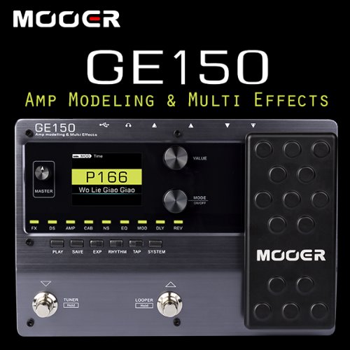 무어오디오 GE150 일렉 멀티이펙터 Mooeraudio GE-150 Multi Effect 아답터포함,정식수입품