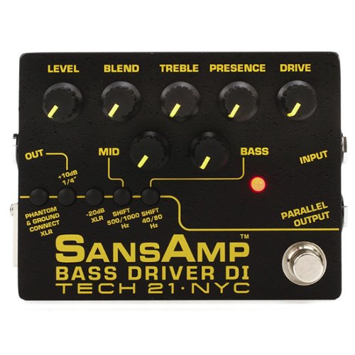 테크21 산스앰프 베이스드라이버 DI 버전2 Tech21 SansAmp Bass Driver DI V2