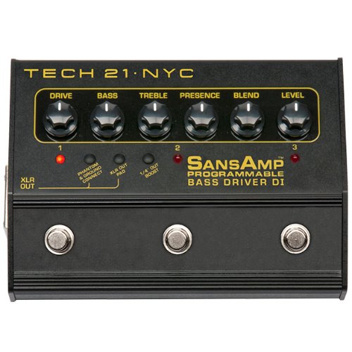 테크21 산스앰프 프로그래머블 베이스드라이버 DI Tech21 SansAmp Programmable Bass Driver DI