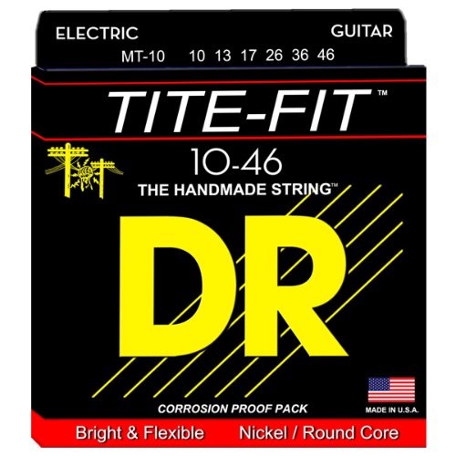 DR MT10 타이트핏 일렉줄세트 DR MT-10 TITE-FIT 니켈,라운드코어 10-46