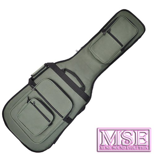 MSE 일렉기타 가방 카키색 MSE EG20-KH 20mm 두께 내부보호재