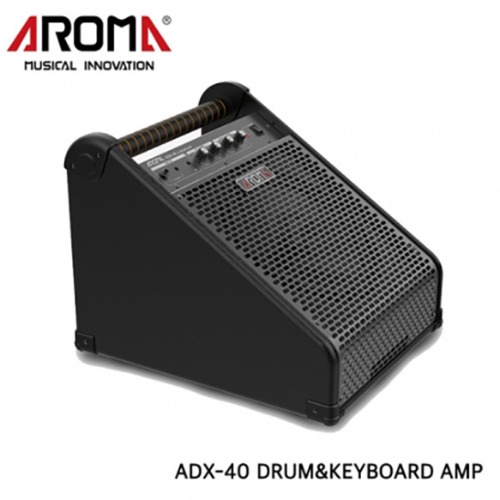 아로마 ADX40 전자드럼앰프 &amp; 키보드앰프 Aroma ADX-40 Elect Drum &amp; Keyboard AMP 40w출력 여러인풋사용