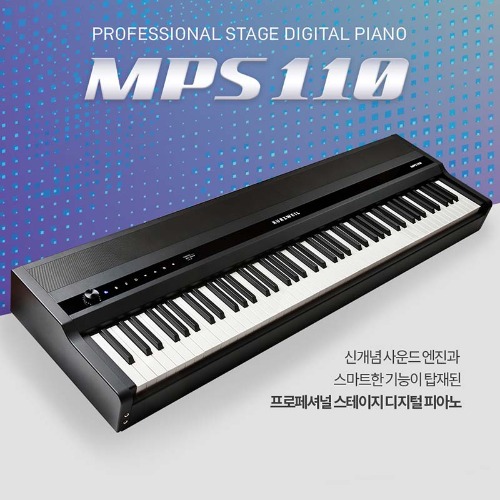 커즈와일 MPS110 88건반 디지털피아노 Kurzweil MPS-110 Digital Piano 3접점해머액션건반,블루투스