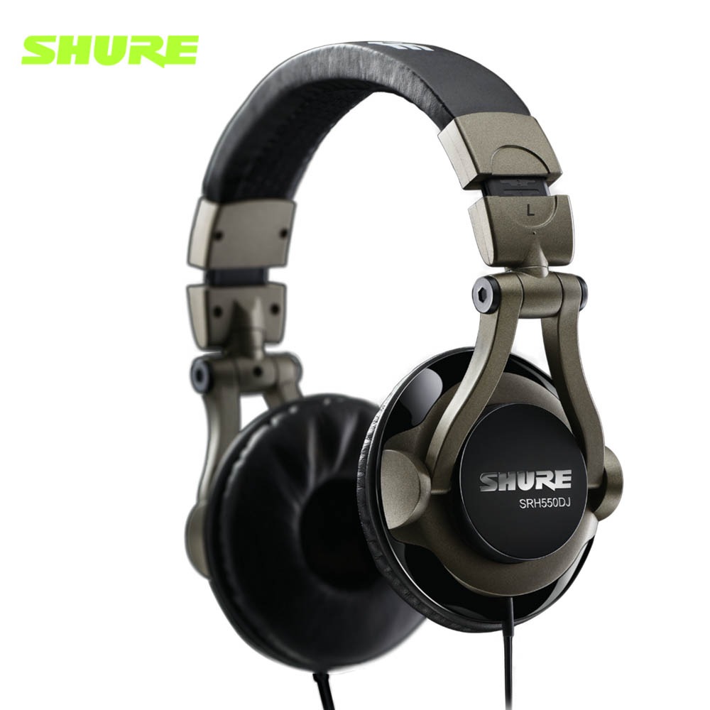 슈어 SRH550DJ 헤드폰 Shure SRH-550DJ Professional Quality DJ Headphones 정품