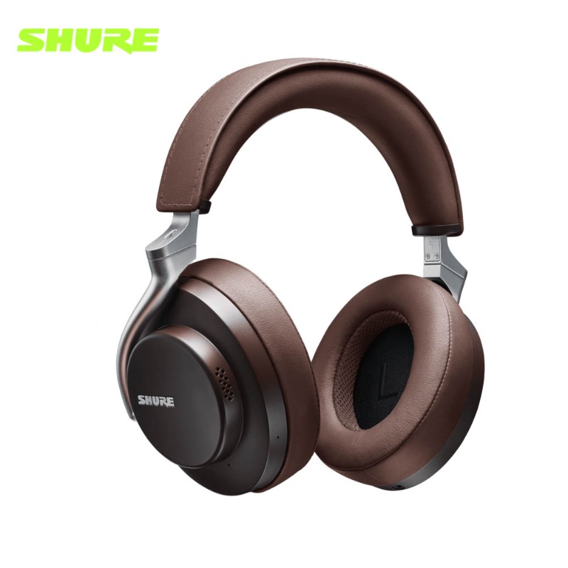 슈어 AONIC50 블루투스 헤드폰 갈색 Shure AONIC-50 Wireless Noise Cancelling Headphones Brown 정품
