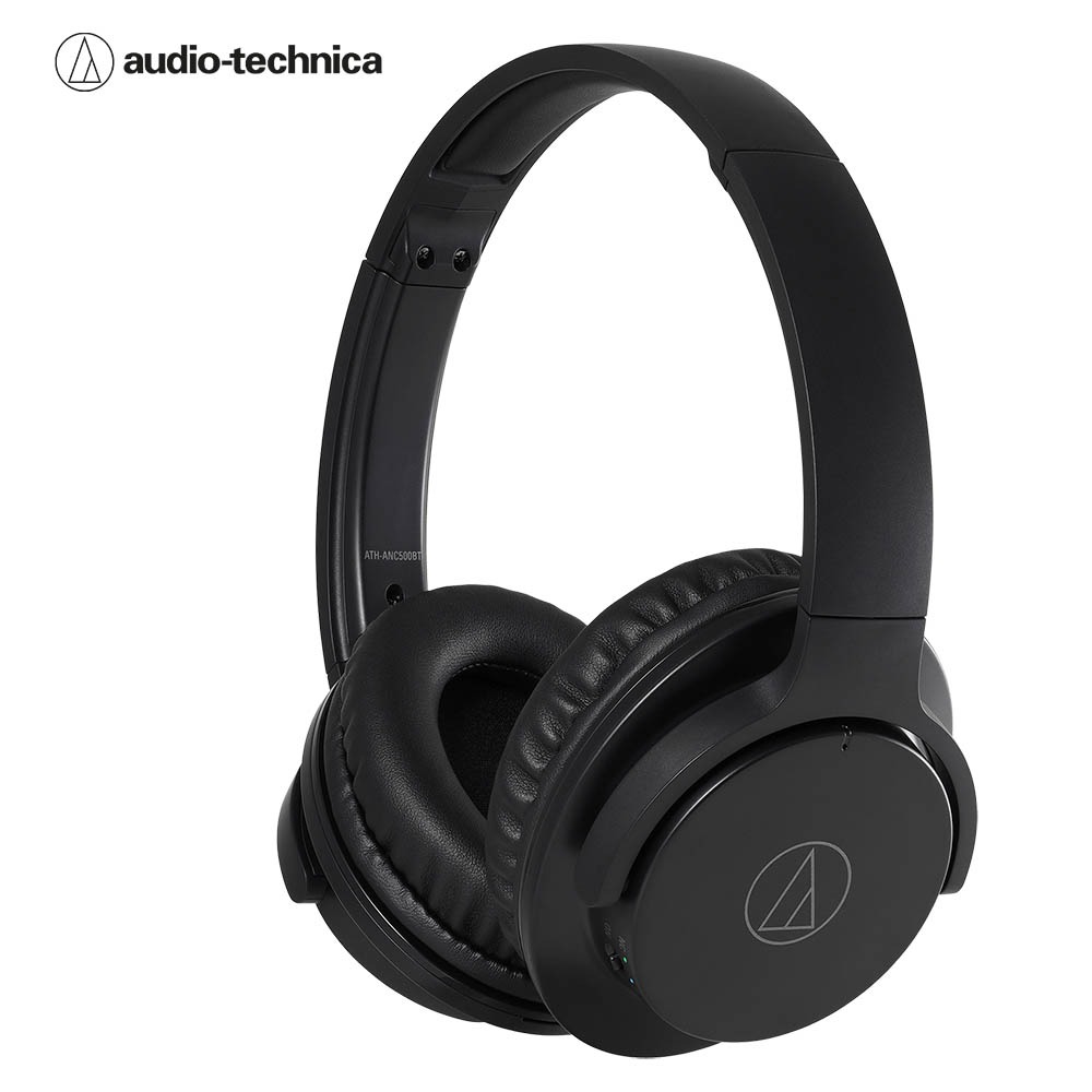 오디오테크니카 ANC500BT 블루투스 헤드폰 검정색 Audio-technica ATH-ANC500BT Wireless Noise-Cancelling Headphones Black