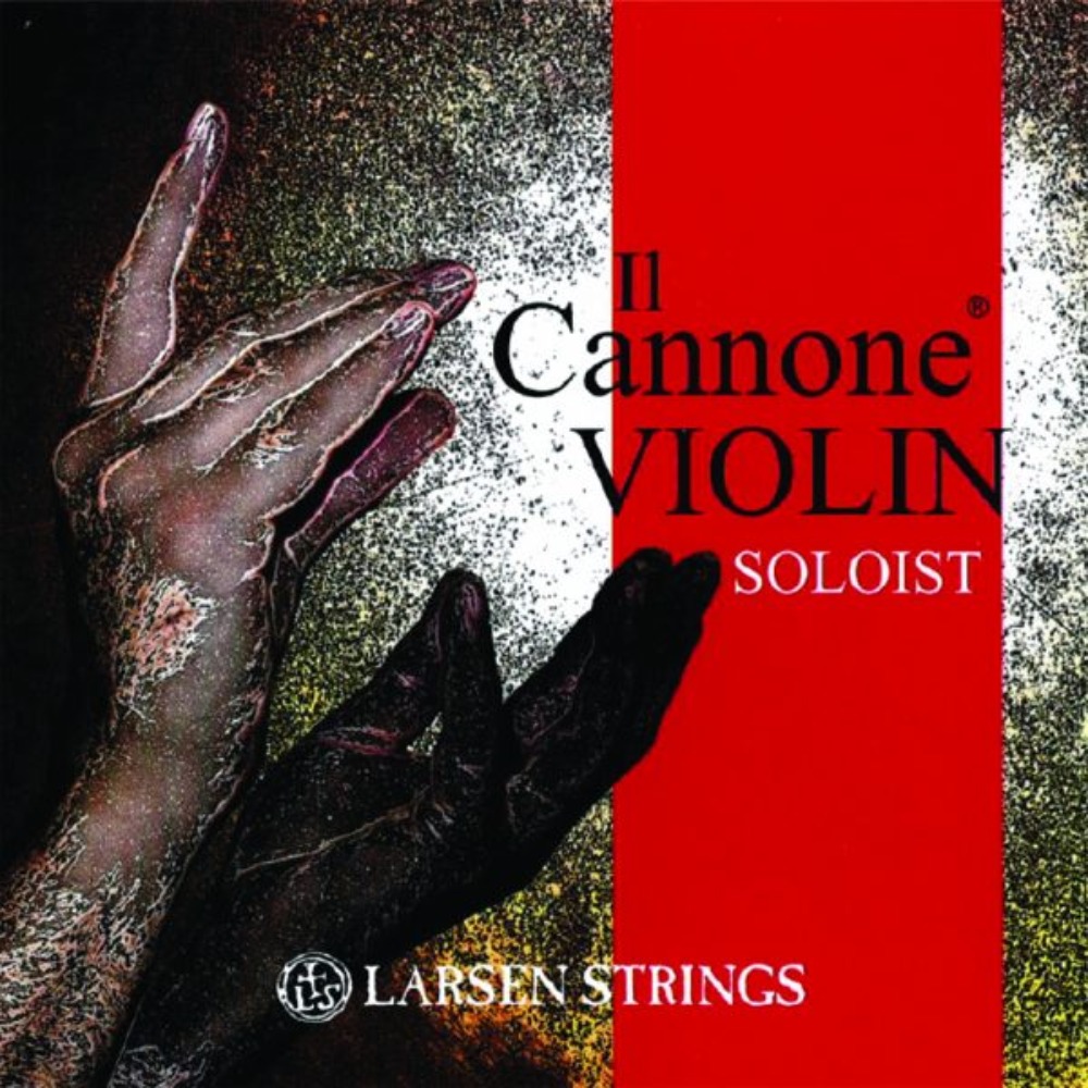 라센 일캐논 솔리스트 바이올린줄세트 Larsen Il Cannone Soloist Violin Strings 4/4사이즈,미디엄