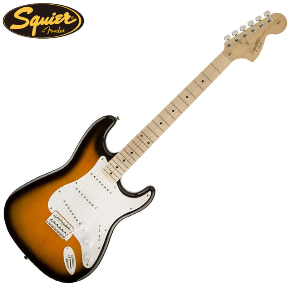 스콰이어 어피니티 스트라토캐스터 메이플지판 Squier Affinity Stratocaster Maple 색상옵션,메이플핑거보드