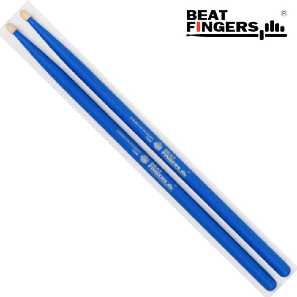비트핑거스 BFAH5AWBLUE 5A 파랑색 우드팁 Beat Fingers BF-AH5AW-BLUE 5A Stick Blue 북미산히코리