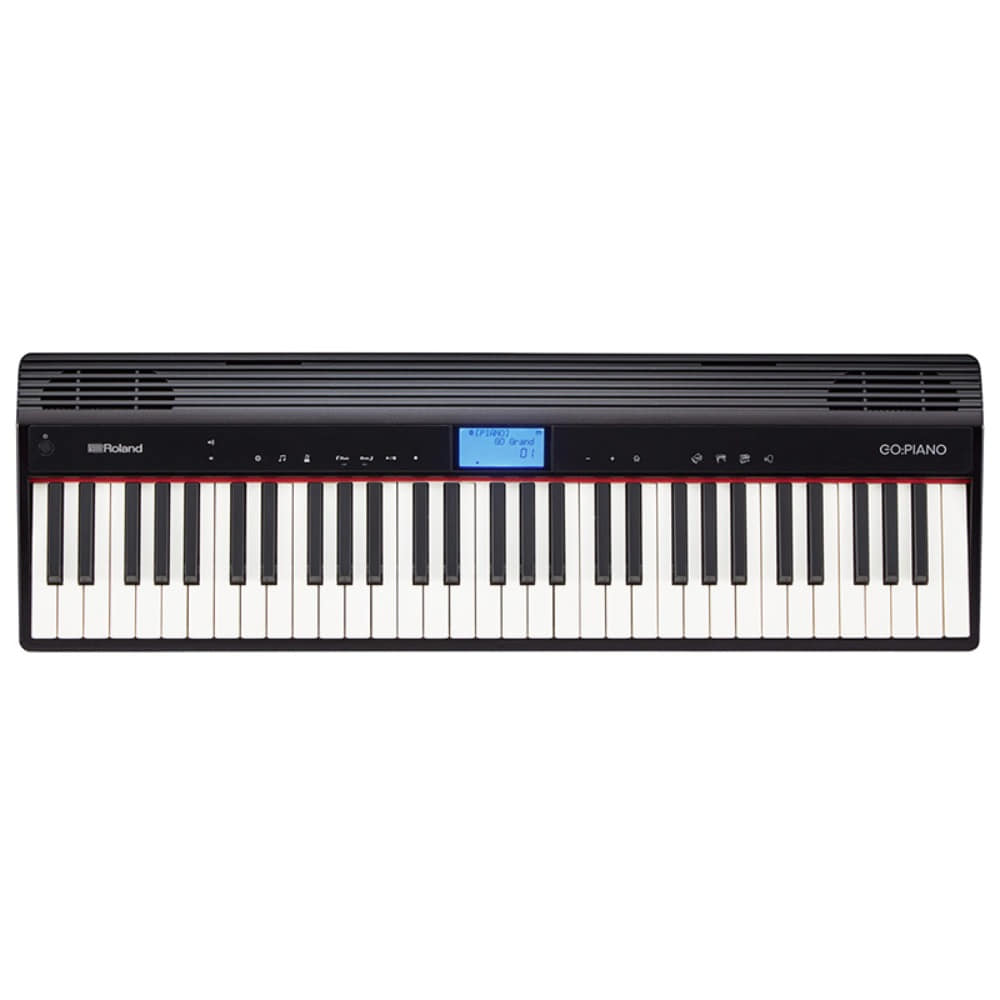 롤랜드 GO61P 디지털피아노 키보드 61건반 Roland GO-61P GO:PIANO Digital Piano Keyboard 서스테인페달,보면대포함