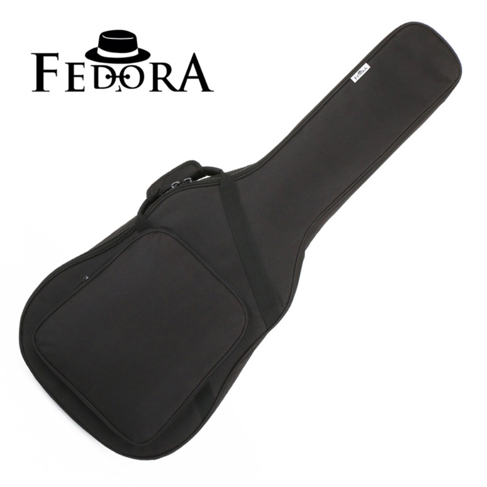 페도라 FBA100BK 어쿠스틱기타 가방 검정색 Fedora FBA-100BK Acoustic Guitar Case Black 10mm폼보호재