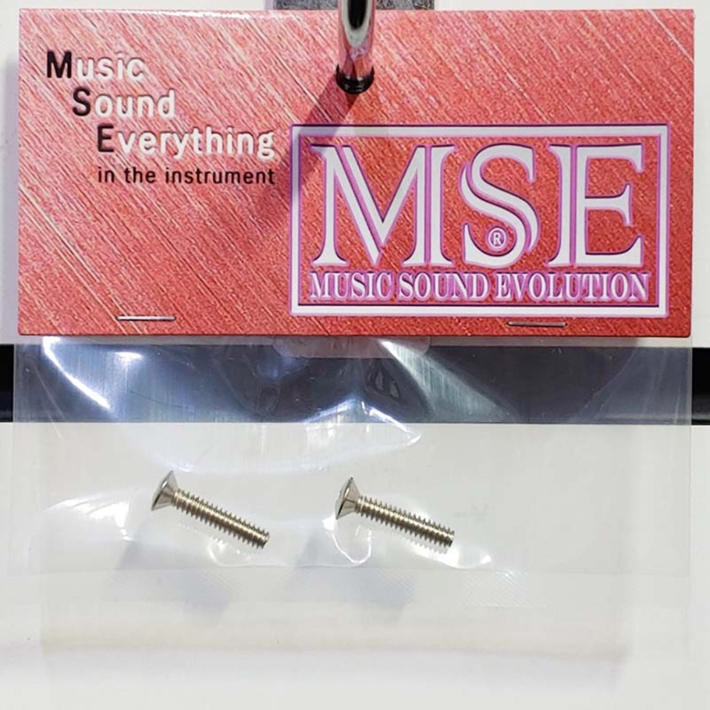 MSE PYS200 싱글픽업 고정나사 2개 크롬색 MSE PSY-200 Pickup Mounting Screw (2) Y타입