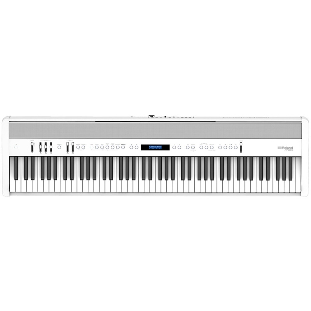 롤랜드 FP60X 디지털피아노 88건반 흰색 Roland FP-60X Digital Piano White 서스테인페달,보면대포함
