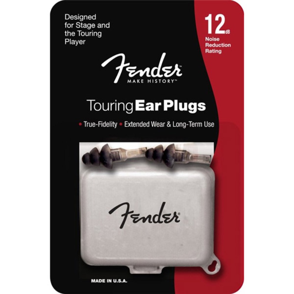 펜더 투어링시리즈 이어플러그 12db 감소 Fender TOURING SERIES HI FI EAR PLUGS 청력보호