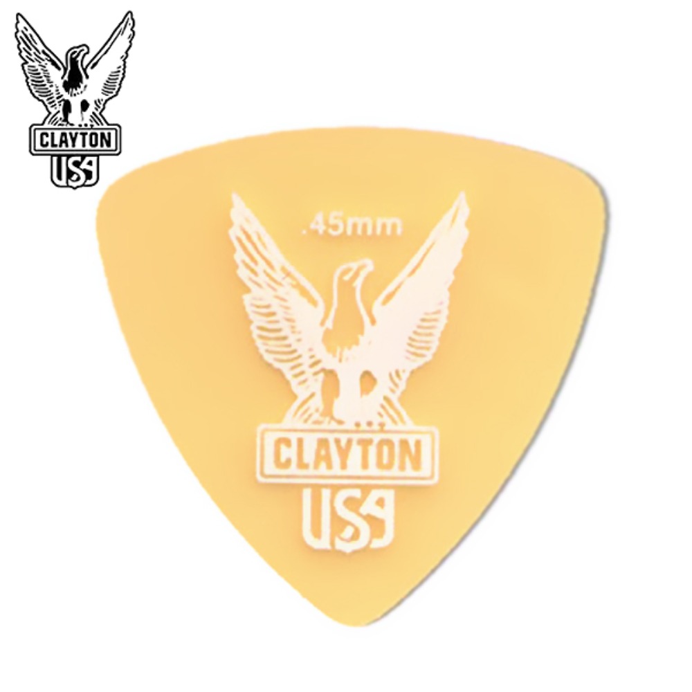클레이톤 울템 피크 삼각형 0.45mm Clayton Ultem Tri Pick 0.45mm 12개구입할인