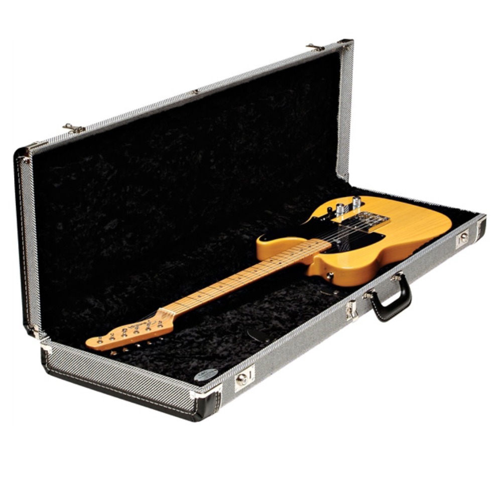 펜더 G&amp;G 디럭스 하드케이스 스트랫/텔레 용 블랙트위드색 Fender G&amp;G DELUXE HARDSHELL CASES - STRATOCASTER®/TELECASTER® Black Tweed 0996101406 099-6101-406