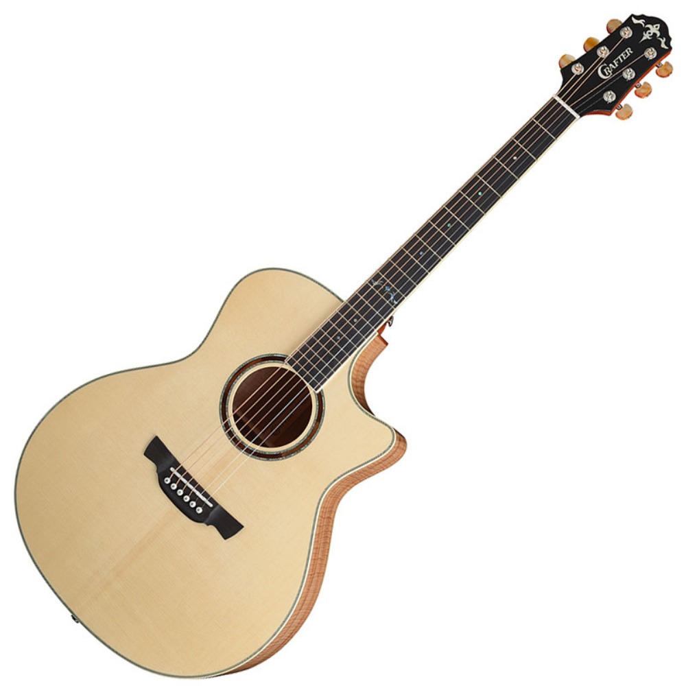 크래프터 크리에이티브플러스 EQ 어쿠스틱기타 Crafter Creative Plus Acoustic Guitar 그랜드오디토리움 컷어웨이바디,EQ장착