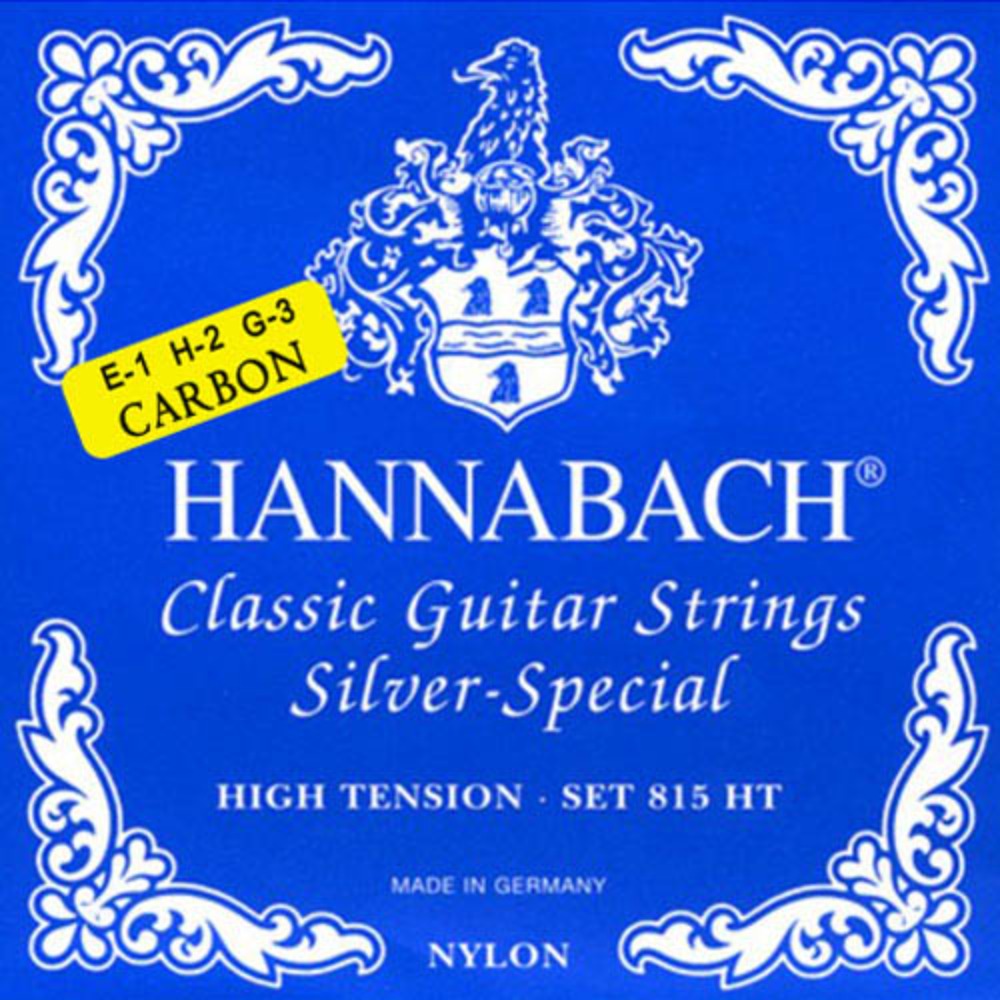 한나바흐 815HTC 클래식기타줄 하이텐션 카본줄 Hannabach Classic String Carbon High Tension