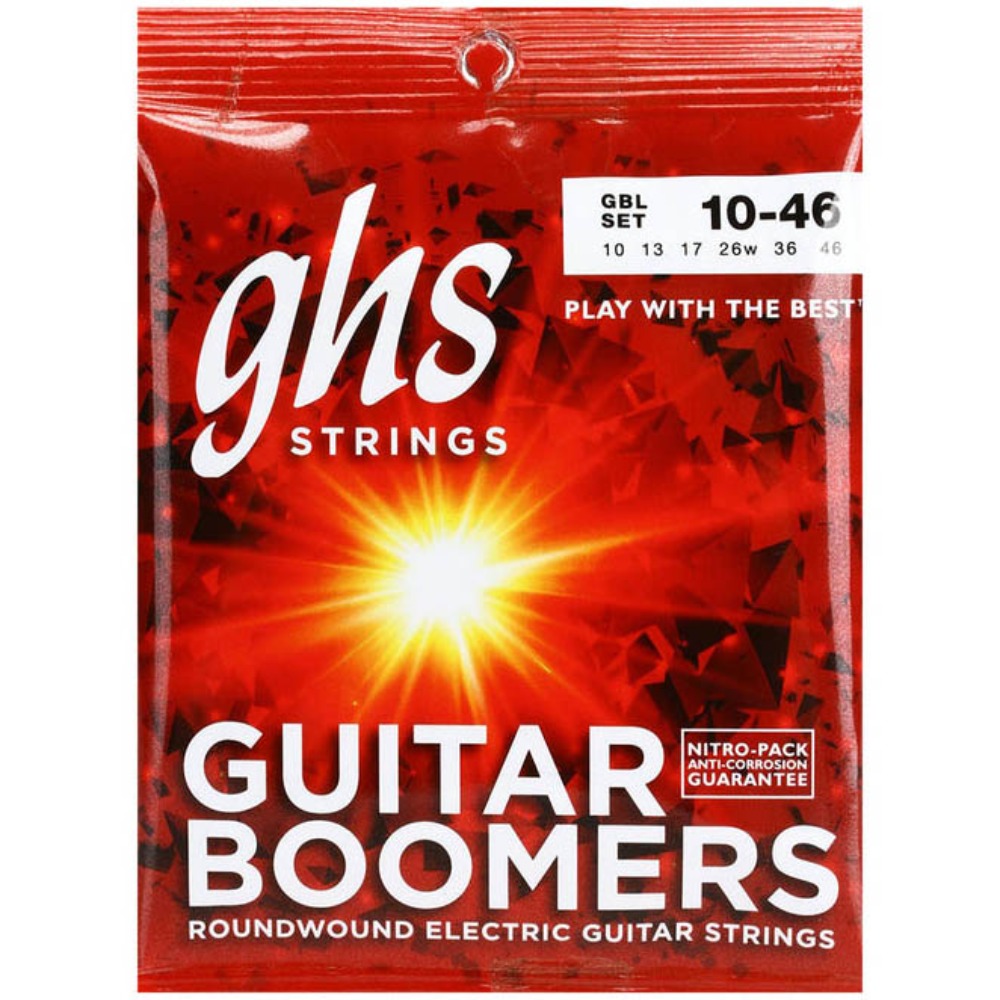GHS GBL 일렉줄 1046 니켈 Guitar Boomers 10-46 Elect String 10,13,17,26,36,46