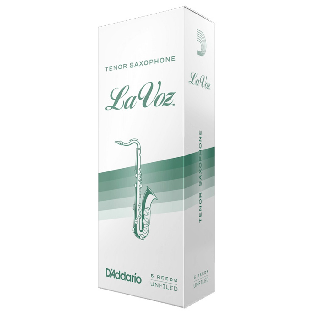 다다리오 리코 라보즈 테너색소폰 리드 5개팩 미디엄소프트 Daddario Rico Lavoz Tenor Saxophone Reed MS (5)