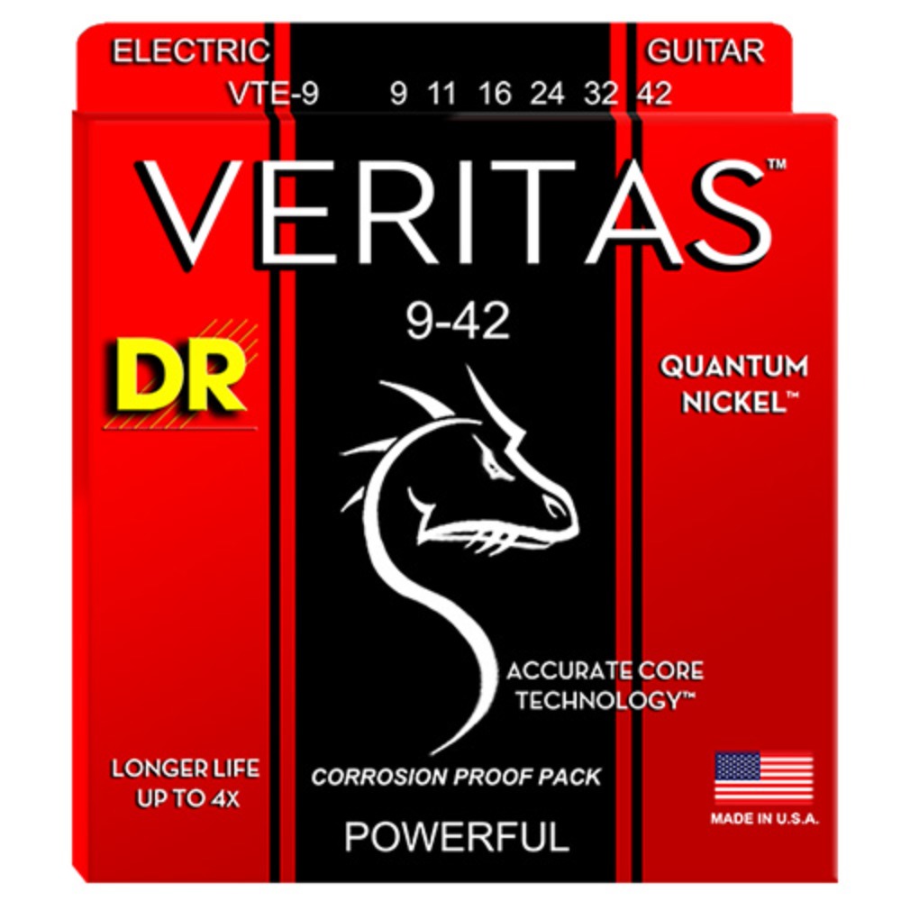 디알 VTE9 베리타스 일렉줄 942 DR VTE-9 Veritas 9-42 Electric String 퀀텀니켈 9,11,16,24,32,42