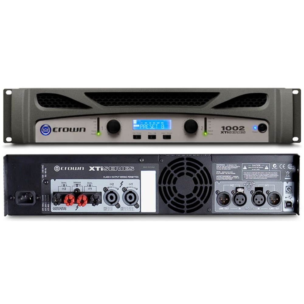 크라운 XTi1002 파워앰프 2채널,500w출력 Crown XTi 1002 Two-channel, 500W Power Amplifier