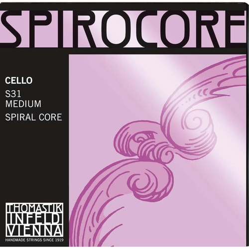 토마스틱인펠드 스피로코레 첼로 세트 Spirocore Cello SET 4/4 S31 , 미디엄 텐션