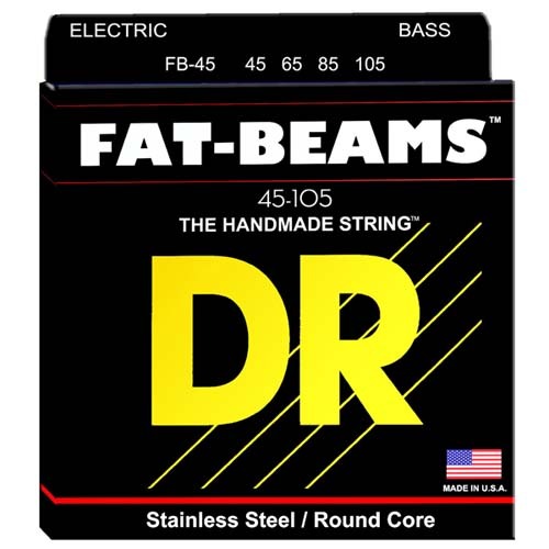 디알 FB45 팻빔 4현베이스줄 45105 스탠 DR FB-45 Fat-Beams 45-105 Bass String 스테인리스스틸,라운드코어 45,65,85,105
