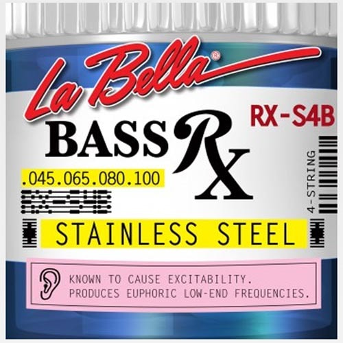 라벨라 RXS4B 4현베이스줄 45100 스탠 LaBella RX-S4B 45-100 Bass String 스테인리스스틸 45,65,80,100
